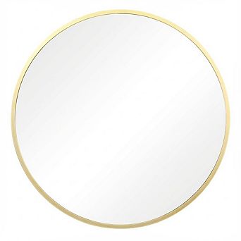ANIXOL Round Metal Frame Wall Mirror