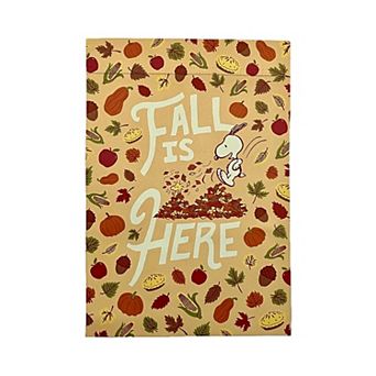 Celebrate Together™ Peanuts Fall Is Here Garden Flag
