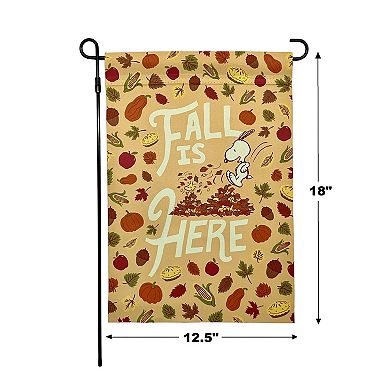 Celebrate Together™ Peanuts Fall Is Here Garden Flag