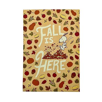 Celebrate Together™ Peanuts Fall Is Here Garden Flag