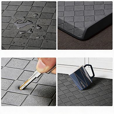 0.5" Thick Anti-Fatigue Cushioned Mat Waterproof Non-Slip Kitchen Office