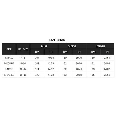 Women's Casual Striped Cardigan Sweater