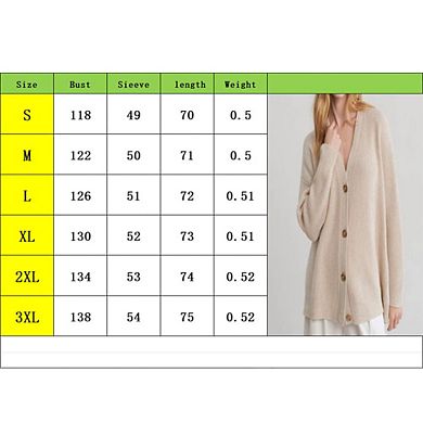Women's V Neck Sweaters Cardigan