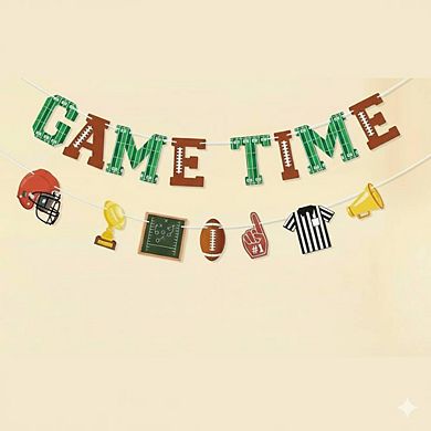 Splendid Frame Game Time Party Banner