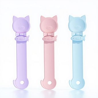 Cat Treat Tube Squeezer with Sliding Extruder Design for Wet Food and Puree Snacks 3 pc Set