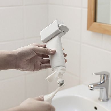 Wall Mounted Tube Squeezer Dispenser for Toothpaste and Cream Tubes 2-Piece Set