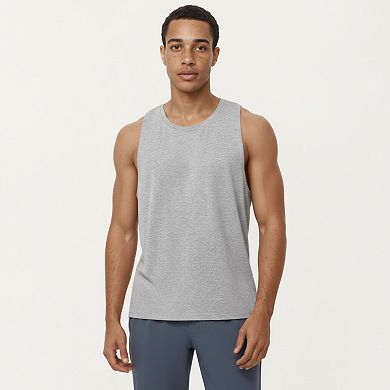 Men's Sleeveless Performance Tank Top with Lightweight Stretch and Athletic Fit