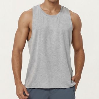 Men's Sleeveless Performance Tank Top with Lightweight Stretch and Athletic Fit