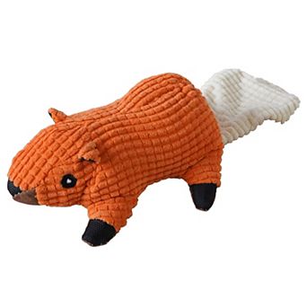 Interactive Dog Plush Squirrel Toys, Squeaky Pet Chew Toys for Small Medium Large Dogs & Puppies