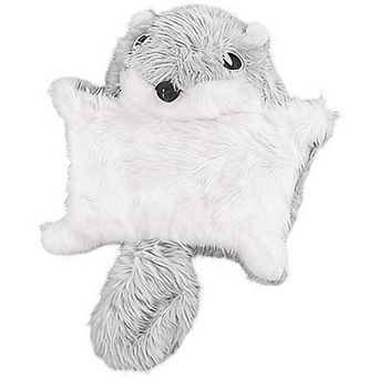 Cat Interactive Chew & Squeaky Toy - Cute Plush Flying Squirrel - for Indoor Cats & Kittens