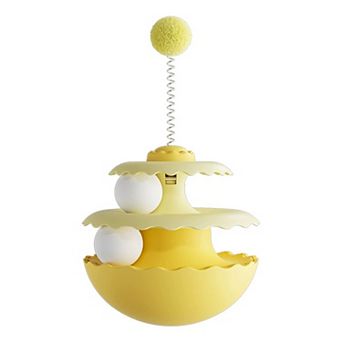 Interactive Cat Wobble Toy for Indoor Cats and Kittens Anxiety Relief & Solo Play