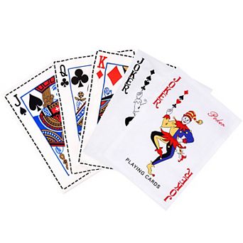 Interactive Dog Squeaky Chew Toys for Boredom, Poker Cards Design, Fun Pet Toys