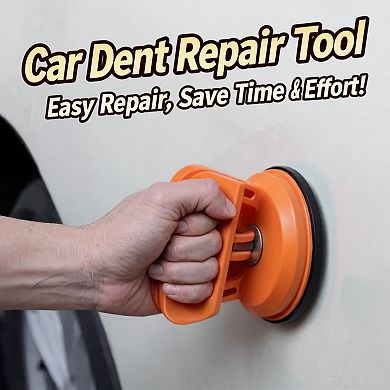Car Dent Repair Suction Cup Tool with Duty Handle for Auto Body Panel Pulling 2-Piece Set 4x4.5in