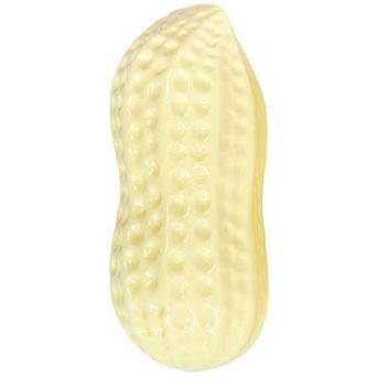 Interactive Squeaky Dog Toys for Boredom, Peanut Shaped, Teeth Cleaning Pet Chew Toys