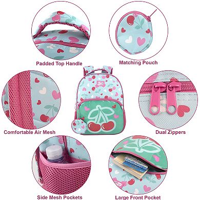 Up We Go 2-Piece Kids Backpack & Coin Pouch Set