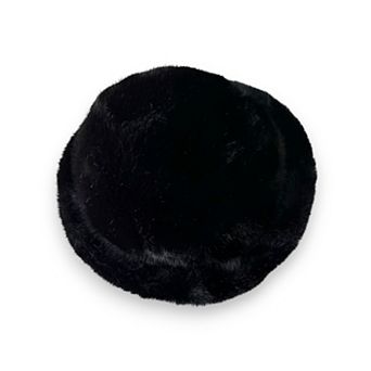 Women's Plush Fuzzy Bucket Hat with Soft Warm Feel and Full-Cover Design