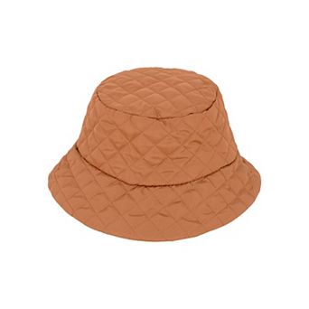 Women's Quilted Bucket Hat with Soft Padded Design
