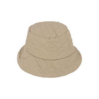 Women's Quilted Bucket Hat with Soft Padded Design