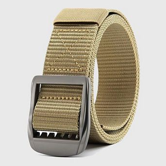 Women's Nylon Tactical Belt with Metal Buckle Heavy-Duty Outdoor & Casual Belt