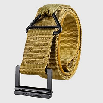 Women's Nylon Tactical Belt with Zinc Alloy Buckle Heavy-Duty Outdoor & Casual Belt