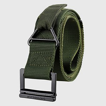 Women's Nylon Tactical Belt with Zinc Alloy Buckle Heavy-Duty Outdoor & Casual Belt