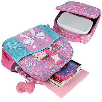 Up We Go Bow 3-Piece Kids Backpack Set