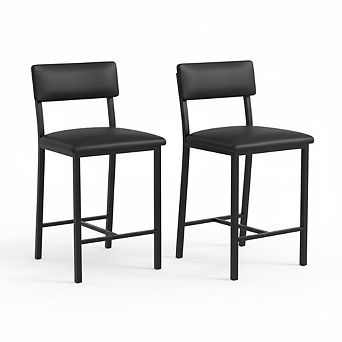 Bar Stools Set of 2 for Kitchen Island Home Bar Bedroom
