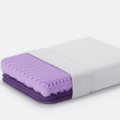 Mimi Advanced GelFlex Grid Purple Pillow by Purple