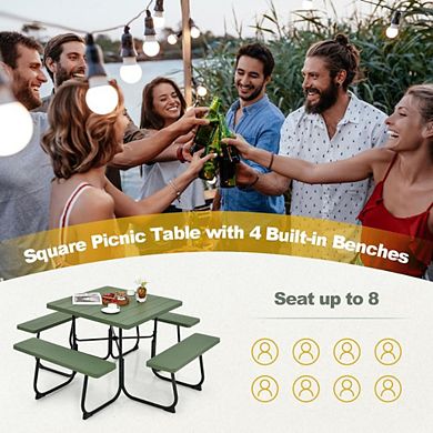 INTERCONNECTED GARDEN TABLE SET