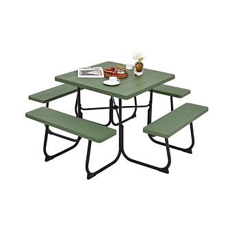 INTERCONNECTED GARDEN TABLE SET