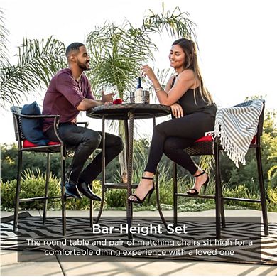 OUTDOOR HIGH BAR FURNITURE SET