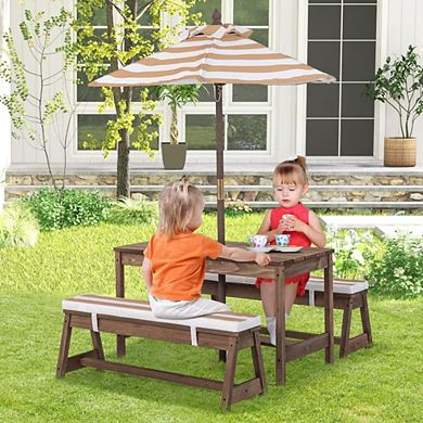 SMALL GARDEN TABLE SET FOR KIDS