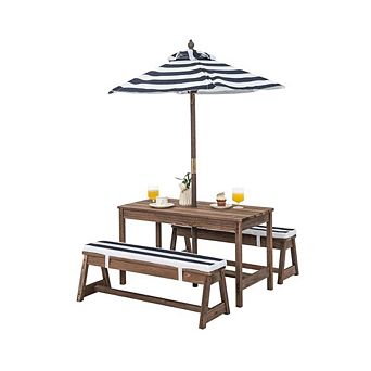 SMALL GARDEN TABLE SET FOR KIDS