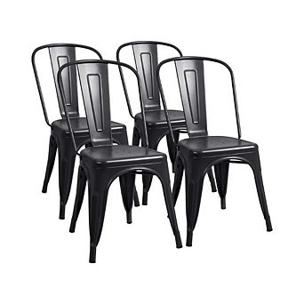 CLASSIC METAL STACKABLE CHAIRS