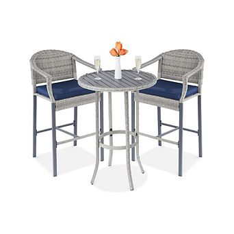 OUTDOOR HIGH BAR FURNITURE SET