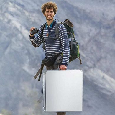 FOLDABLE ALUMINUM GARDEN TABLE SET