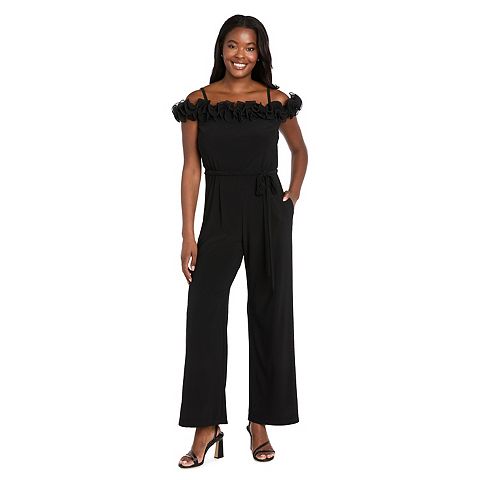 Женские комбинезоны R&M Women's R&M Richards Ruffle Jumpsuit