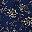 Navy Painted Floral