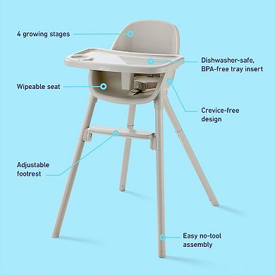 Graco® Ready2Dine Highchair with Dishwasher Safe Tray Insert
