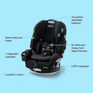 Graco® Grows4Me 4-in-1 Convertible Car Seat