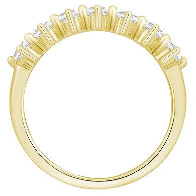 Alyson Layne 10k Gold 1/2 Carat T.W. Lab Grown Diamond Band Ring