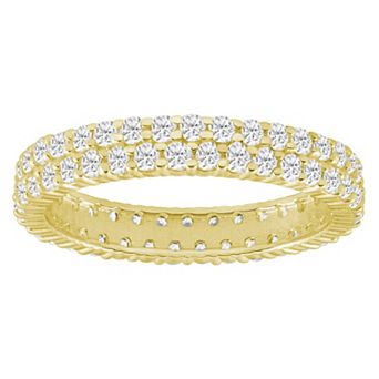Alyson Layne 10k Gold 1 1/2 Carat T.W. Lab Grown Diamond Eternity Band