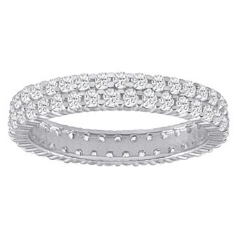Alyson Layne 10k Gold 1 1/2 Carat T.W. Lab Grown Diamond Eternity Band
