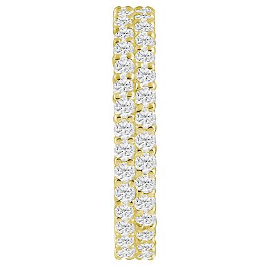 Alyson Layne 10k Gold 1 1/2 Carat T.W. Lab Grown Diamond Eternity Band