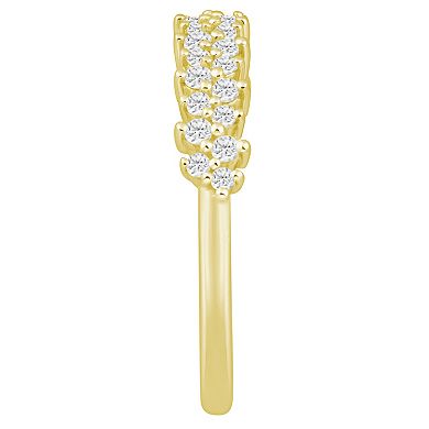 Alyson Layne 10k Gold 1/2 Carat T.W. Lab Grown Diamond Prong Band Ring