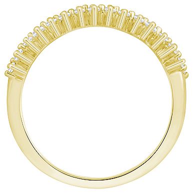 Alyson Layne 10k Gold 1/2 Carat T.W. Lab Grown Diamond Prong Band Ring