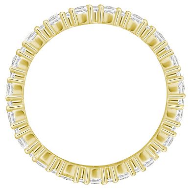Alyson Layne 10k Gold 3/4 Carat T.W. Lab-Grown Diamond Round Eternity Band
