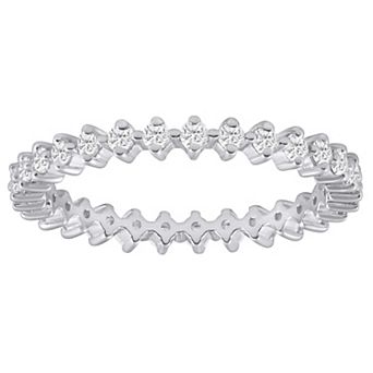 Alyson Layne 10k Gold 5/8 Carat T.W. Lab Grown Diamond Eternity Band