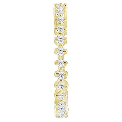 Alyson Layne 10k Gold 5/8 Carat T.W. Lab Grown Diamond Eternity Band