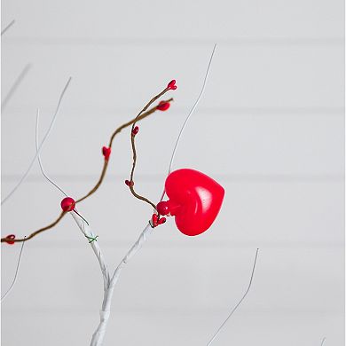 nearly natural Pre-Lit Artificial Twig Tree with 48 Heart Shaped LED Lights